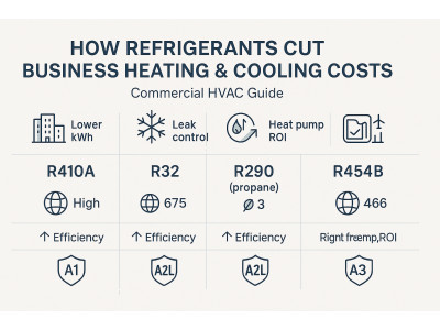 How refrigerants cut business heating & cooling costs