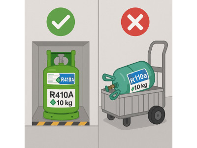 How to Properly Store and Transport Refrigerant Cylinders: Safety Guidelines